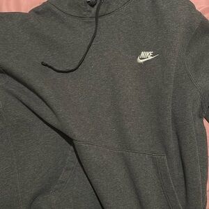 selling nike grey hoodie